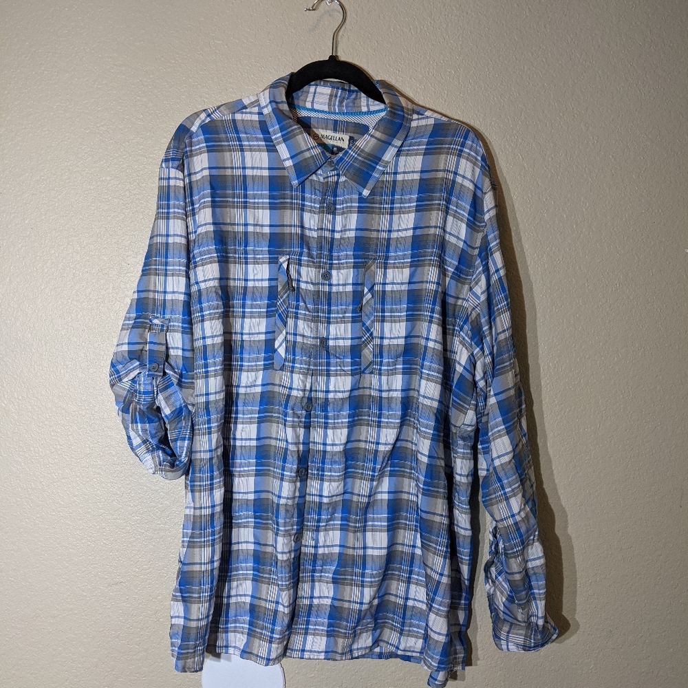 Magellan Outdoors XL MagWick fish gear shirt